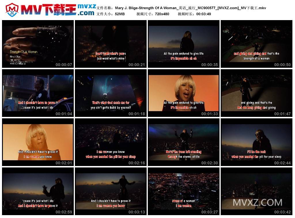 Mary J. Blige-Strength Of A Woman_英语_流行_MC900577